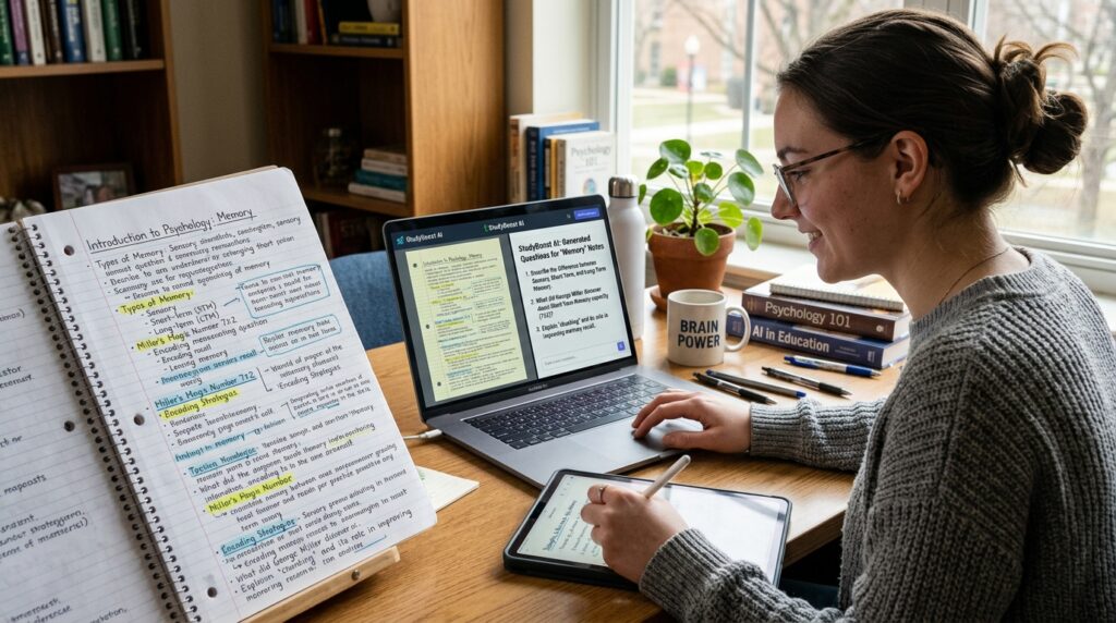 How to Use AI to Turn Class Notes Into Questions